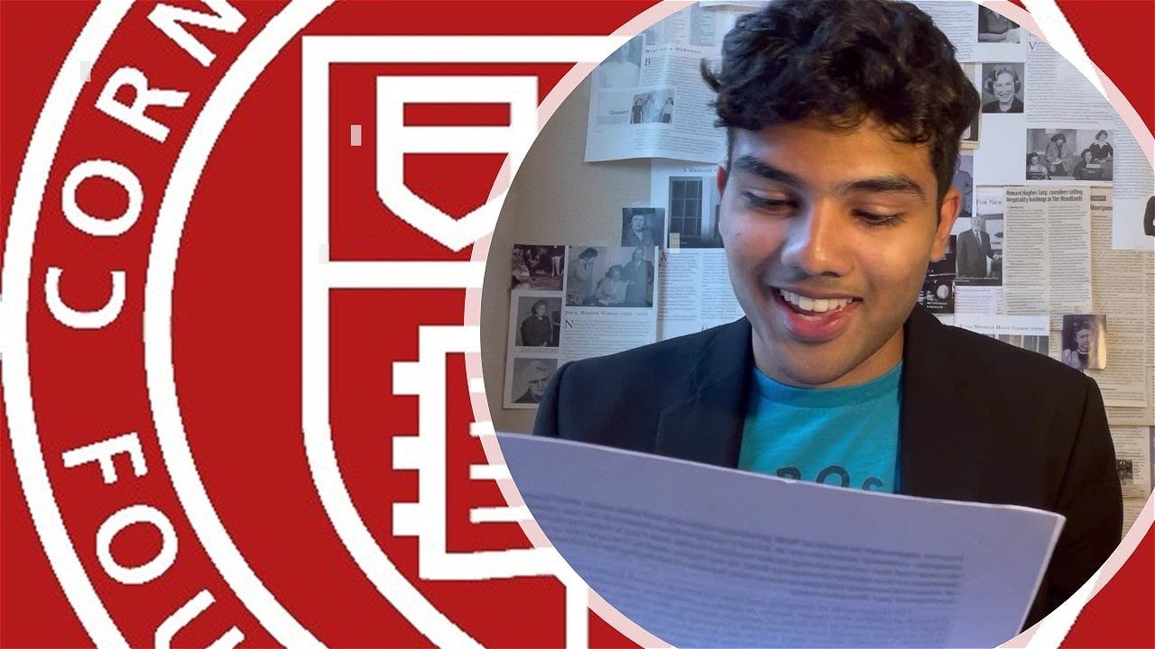 Reading My Statement of Purpose + Tips | Cornell Grad School