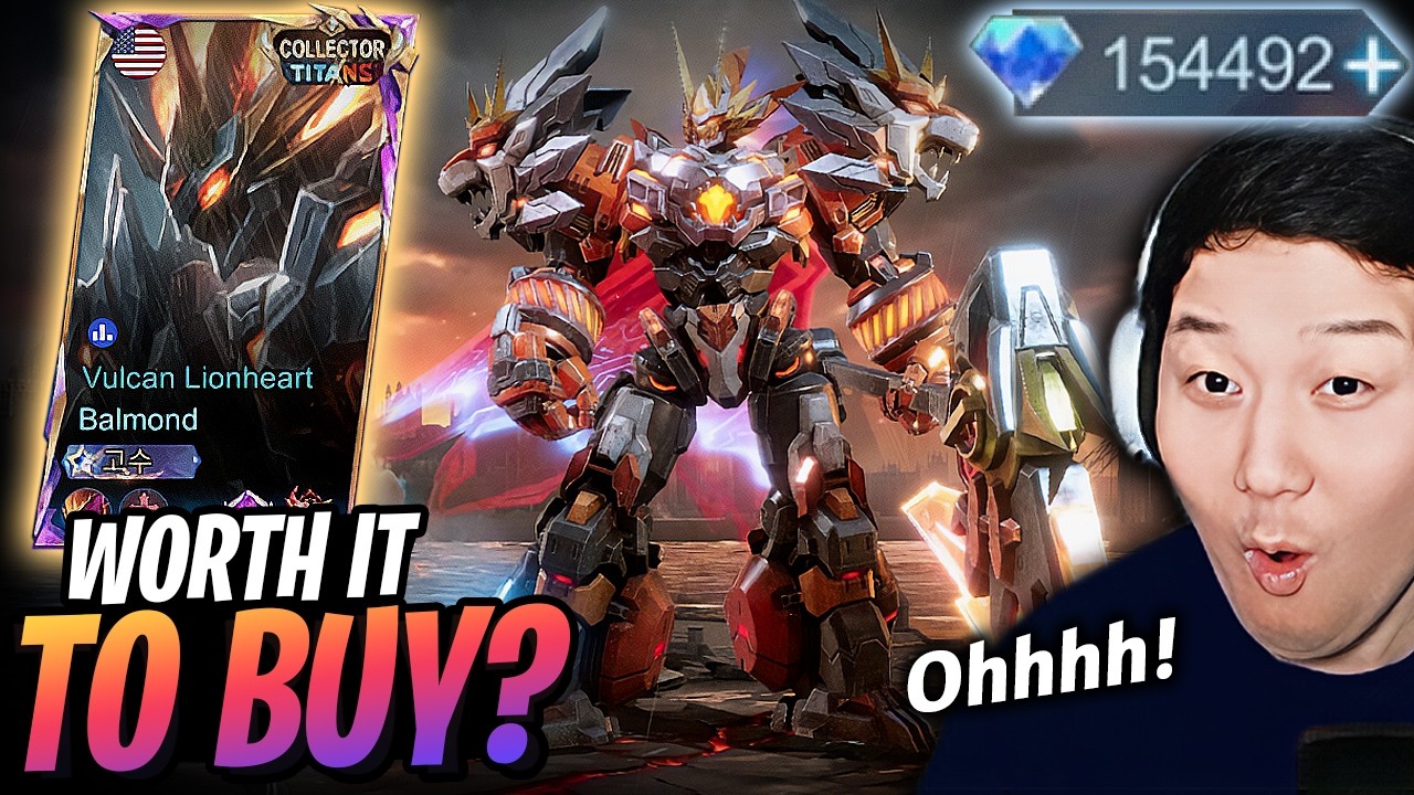 How Much is the balmond NEW Skin? Vulcan Lionheart | Mobile Legends