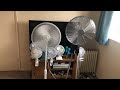 Morrisons Home 16 Inch White Pedestal Fan VS Goodmans 16 Inch Chrome Black Tripod Pedestal Fan