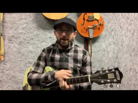 Psychobilly Guitar Tutorial - Zombie Ghost Train - Devil Child by Adrian Whyte