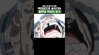 원피스) 역대급으로 슬프다는 칠무해 쿠마의 과거