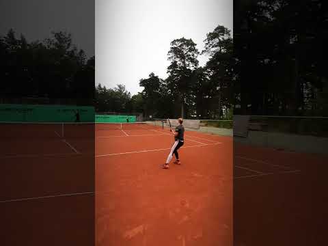 Tennis Training before competition | Entrenando antes del torneo
