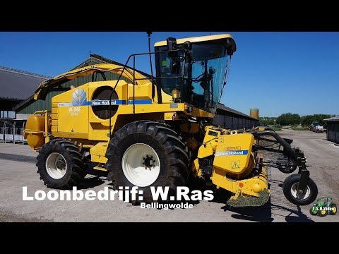 2018.Gras hakselen met de New Holland FX 40 Loonb. W.Ras Bellingwolde