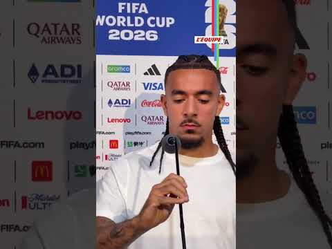 😂 Quand Malo Gusto passe derrière Mateta en zone mixte #FIFAWorldCupOnYT #CoupeduMonde