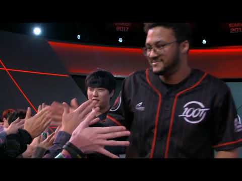 FLY Wildturtle Caitlyn VS 100 Aphromoo Blitzcrank Highlights  2018 NA LCS Spring W6D2