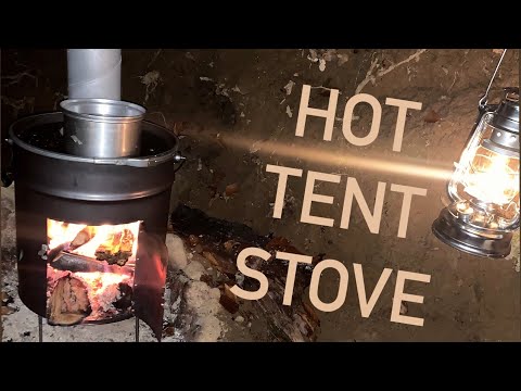 Easy diy hot tent stove