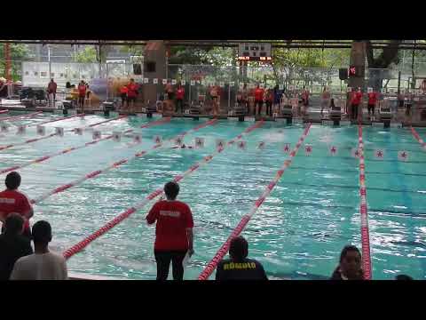 Primeira etapa circuito paulista da APMN 2023. 100m borboleta. Cat 30+.