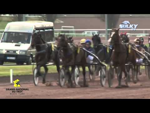 Grand National du TROT Paris-Turf 2014- Amiens - Victoire de Vicomte Boufarcaux