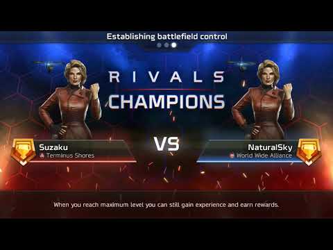 C&C Rival: NaturalSky VS Suzaku aka Avatar vs Gigalisk deck.