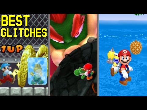 10 Amazing Glitches in Mario Games (1981 - 2018)