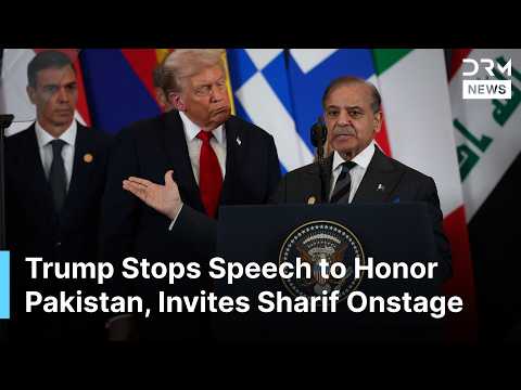 HISTORIC REMARKS: Shehbaz Sharif Salutes Trump for Gaza Ceasefire, Peace Across the World | AQ1B