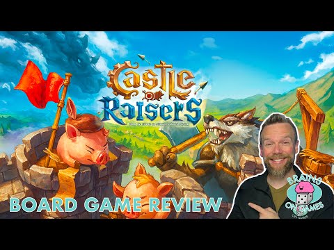 Castle Raisers Board Game Review | Tile Placement Meets Take-That