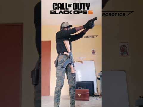 cardboard AK-47 & Glock 19 military Weapons Drill #airsoft #guns #military #papergun