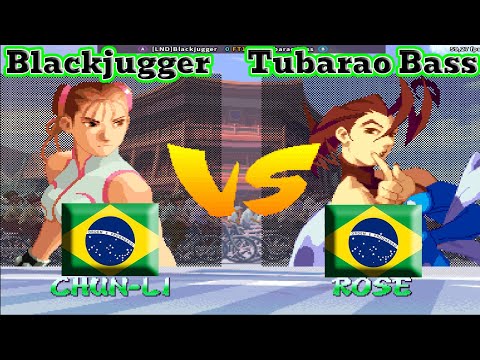 Street Fighter Alpha 2: [LND]Blackjugger Vs Tubarao Bass - 2x FT10