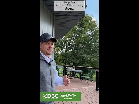 Deck Perfection Drink Rail & Custom Bump-Out Design!