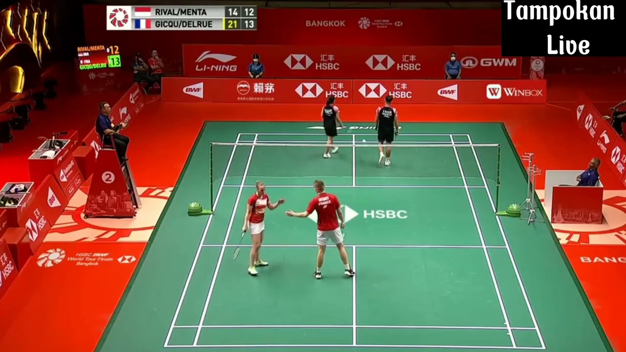Cetak Sejarah!! Rinov/Pitha Lolos Ke Semifinal World Tour Final Setelah Kalahkan Gicquel/Delrue