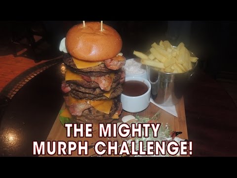 Murphy's Law Burger Challenge in Athlone, Ireland!!