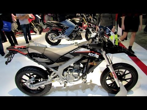 2014 Aprilia SX50 Limited Walkaround - 2013 EICMA Milan Motorcycle Exhibition