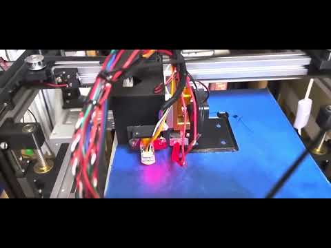 CoreXY 3D print first printing test