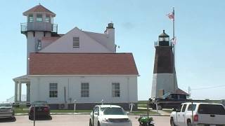 preview picture of video 'Point Judith lighthouse.'