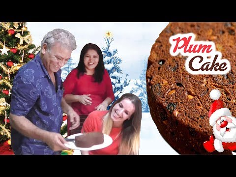 Plum Cake Recipe (Fruit & Nut Cake) - In Pressure Cooker | 🎅 Christmas Special 🎄 by Samta Sagar