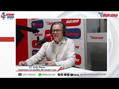 Jorge Reyes, aspirante a la alcaldía del cantón Loja