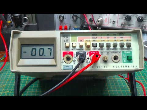 Checking Out a Fluke 8012A DMM  and Give Away