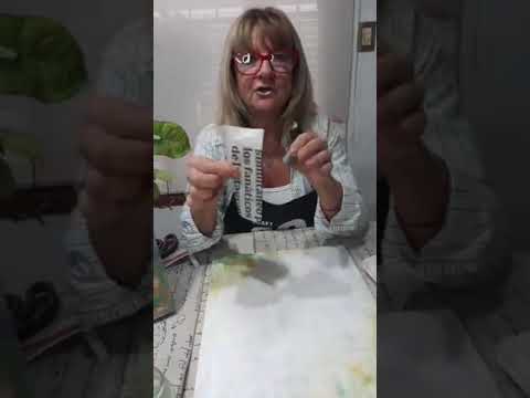 Living lavender painting - Mix decorative painting Graciela Gomez