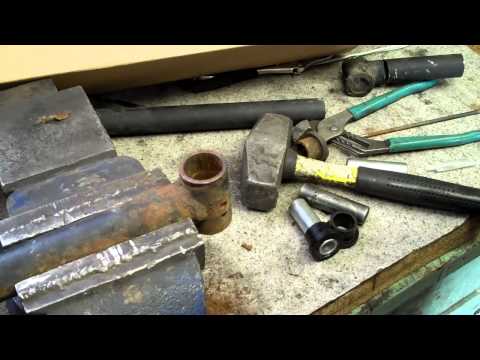 Maintaning Tuff Country Control Arm Bushings and Adding Front Shocks