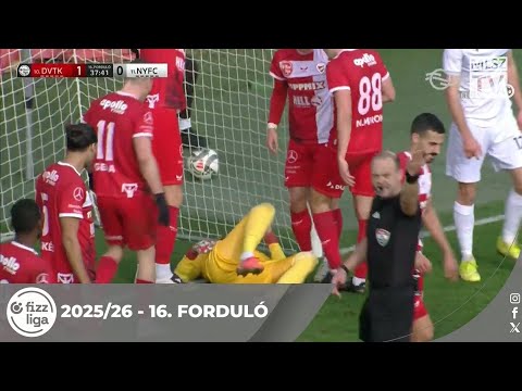 DVTK - Nyíregyháza Spartacus FC | 2-0 | (1-0) | Fizz Liga | 16. forduló | MLSZTV