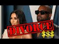 How Many $$$ Kim Kardashian Will Get by Divorcing Kanye West