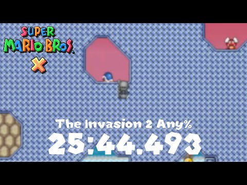 *WR* Super Mario Bros. X The Invasion 2 Any% in 25:44.493
