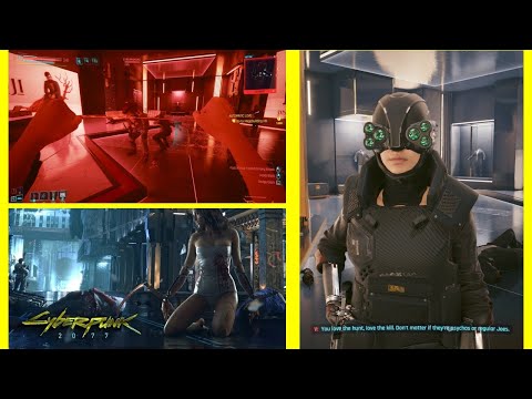 Cyberpunk 2077 | Hang Back a Bit To See Maxtac Melissa Rorry in Action | "Higurashi Spin Attack!!"