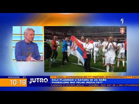 JUTRO - Dule Savić o golu Mitrovića: Prvo nisam reagovao minut, dva | PRVA