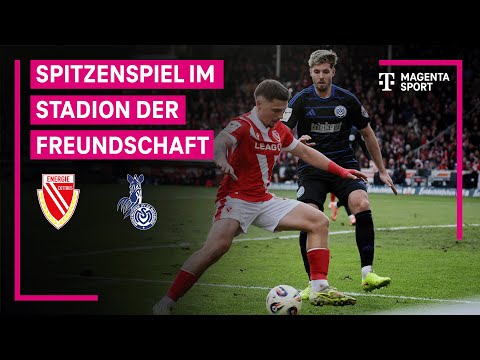 FC Energie Cottbus - MSV Duisburg, Highlights mit Live-Kommentar | 3. Liga | MAGENTA SPORT