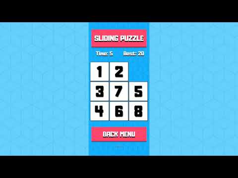 Sliding Puzzle - Numbers