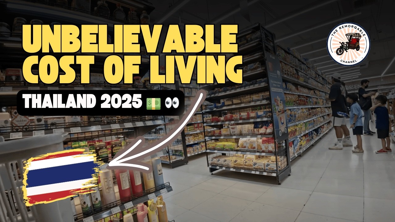 Thailand Cost of Living 2025 🇹🇭 Grocery Price Tour at Villa Market