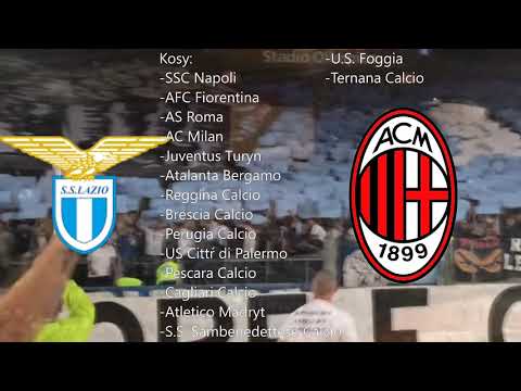 Zgody, układy i kosy Lazio Rzym