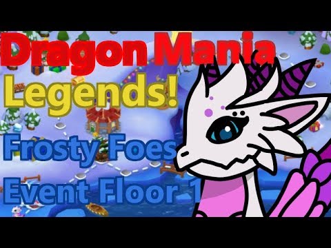 Dragon Mania Legends PC - Frosty Foes Event Floor 1!