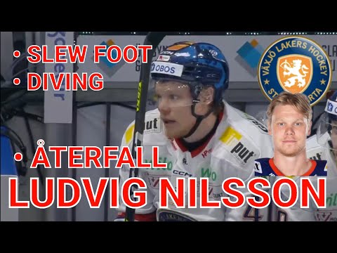 Ludvig Nilsson Diving SHL | Slew foot | 2023 | Kvartsfinal 2