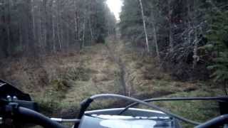 preview picture of video 'First test ride in a new enduro track with action cam'
