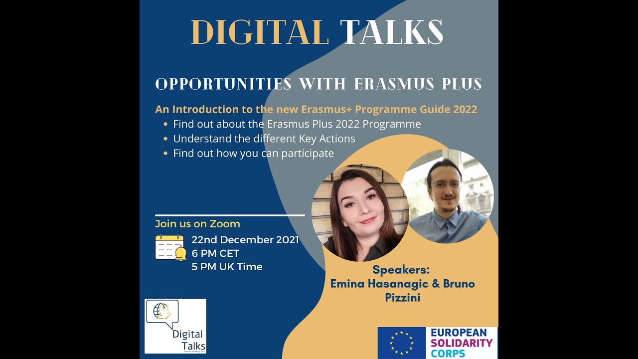 Opportunities with Erasmus plus: An Introduction to the new Erasmus+ Programme Guide 2022