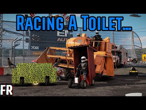 Racing A Toilet... - Wreckfest (Console)