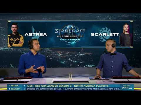 Astrea vs Scarlett PvZ - Quarterfinal - WCS Challenger North America Season 3
