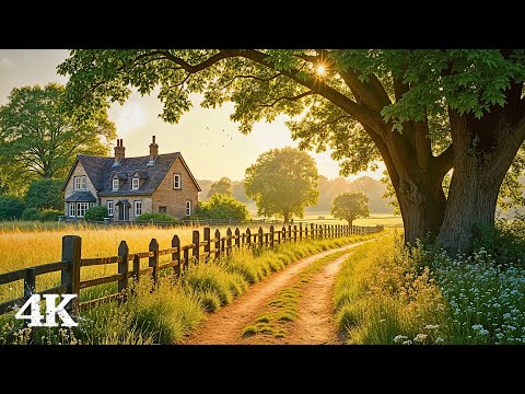 Countryside Cottage Ambience | Soak in Deep Relaxation with Nature’s Birds & Winds
