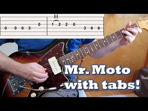 Surf Guitar: Mr. Moto [with TABS!]