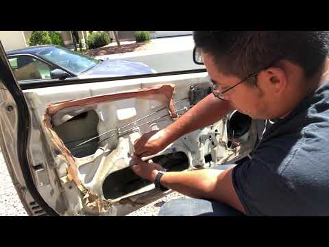 EF (88-91) Civic/CR-X window regulator removal and installation