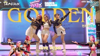 Download lagu [LIVE STAGE] HUNTRIX (헌트릭스) - 'GOLDEN' Dance Cover by SAYCREW Indonesia mp3