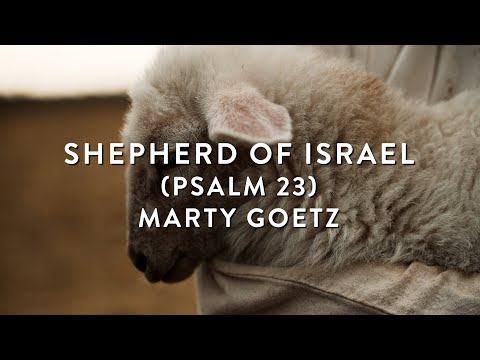 Shepherd of Israel (Psalm 23) - Marty Goetz (Official Lyric Video)