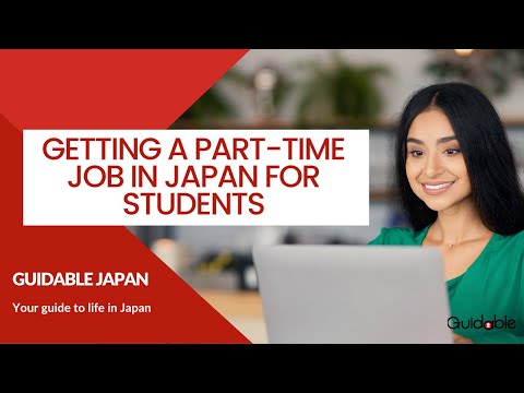 Part-time Jobs in Japan for students | Guidable Japan #parttimejobsforstudents